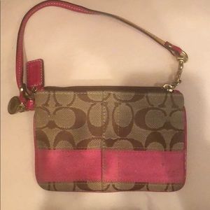 Coach monogram wrislet